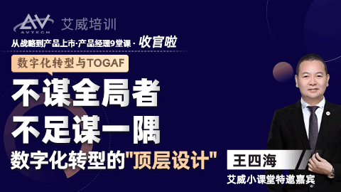 数字化转型与TOGAF：不谋全局者，不足谋一隅